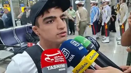 محمدنژاد: به لطف خدا و امام رضا(ع) مدال نقره گرفتم