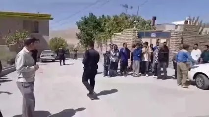 لحظه دستگیری ۱۳ ضارب درگیری خونین شهرستان ساوه در کمتر از ۱۲ ساعت