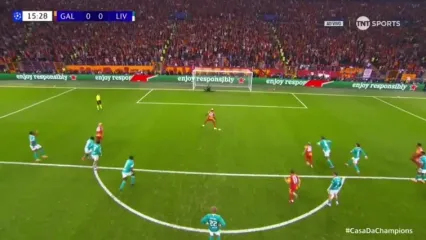 ویدیو: گل اول گالاتاسرای به لیورپول توسط اوسیمن