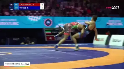 عموزاد حریفان را نابود می‌کند! / رحمان از روی حریف آمریکایی رد شد!