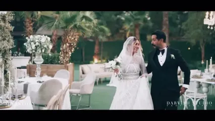 فیلم عروسی واقعی کامران تفتی و متین ستوده ..../ آغاز عاشقی از سریال مهیار عیار ... + عکس زن اول کامران تفتی و شوهر اول عروس خانم ... / این آغاز ماست..