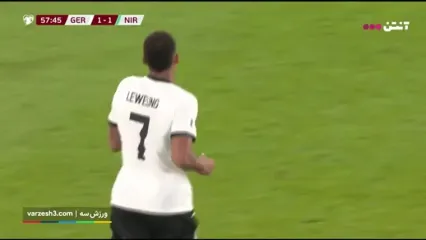خلاصه بازی آلمان 3 - ایرلند شمالی 1