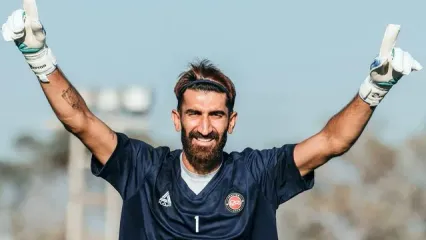 بیرانوند در حضور رقیبش، هنرنمایی کرد!