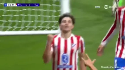 ویدیو: گل پنجم اتلتیکو به فرانکفورت توسط خولیان آلوارز