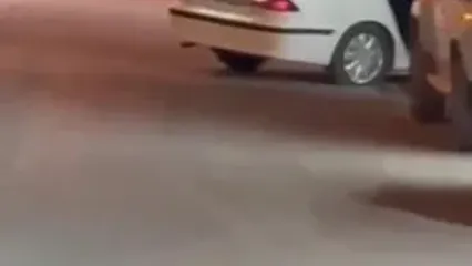 فیلم لحظه فرار دزدان مسلح طلا فروشی در درگهان جزیره قشم