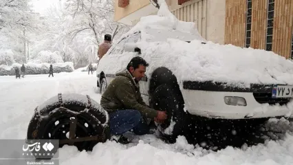 در آستانه پاییز، مردم این مناطق با برف غافلگیر شدند