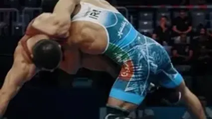 انتشار درخت‌کن تماشایی کامران قاسم‌پور در صفحه اتحادیه جهانی کشتی