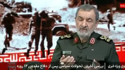 حرف‌های رمزی محسن رضایی روی آنتن زنده