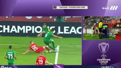 ویدیو: اخراج دروژدک به‌دلیل خطا روی سعید عزت‌اللهی