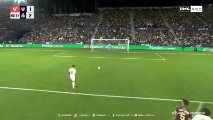 ویدیو: گل سوم رئال ‌مادرید به لوانته توسط کیلیان امباپه