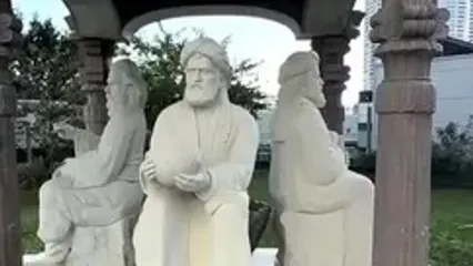 نصب 4 مجسمه از دانشمندان ایرانی در ورودی سازمان ملل وین + عکس و فیلم