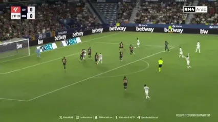 ویدیو: گل اول رئال‌مادرید به لوانته توسط وینیسیوس جونیور