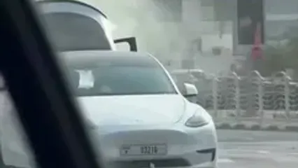 وقتی گرمای دبی لندکروز را از پا در می آورد