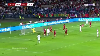 ویدیو: گل اول پرتغال به ارمنستان توسط ژوائو فلیکس