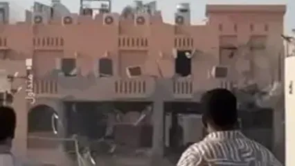 تصاویر اولیه از دفتر حماس در دوحه پس از حمله اسراییل