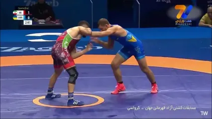 کشتی محمد نخودی مقابل واسیل میخایلوف را ببینید