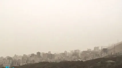 هجوم غبار، نفس‌های تهران را تنگ کرد