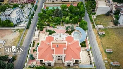 تصاویری از ویلای ۸هزار متری متهم چای دبش
