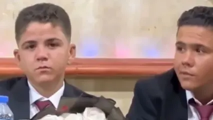 جشن عروسی دو کودک در ادلب سوریه جنجال آفرید