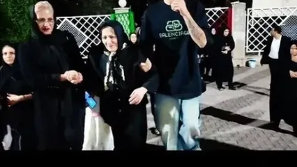 تصاویری از بدرقه پیکر «امید جهان» در بم