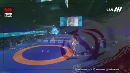 احترام نظامی امیرحسین زارع به پرچم ایران