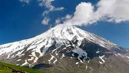 تصویری از نوک قله دماوند که تا به حال ندیده‌اید