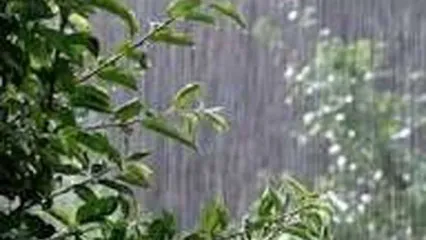 رگبار شدید باران و آبگرفتگی معابر در گرگان