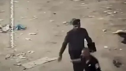 ببینید؛ آتش زدن موتور سه چرخ در اعتراض به جریمه رانندگی