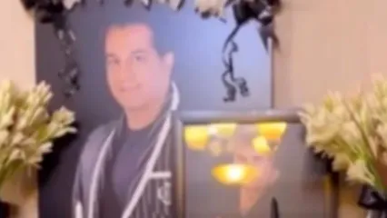تصاویری از هنرمندان مشهور در ختم امید جهان