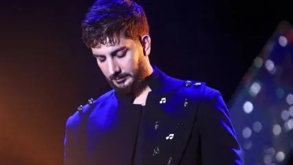 اظهار علاقه فرزاد فرزین به خواننده مشهور آن‌‌ورِ آبی