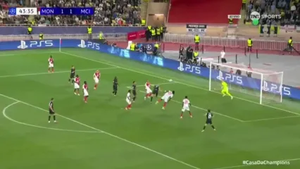 ویدیو: گل دوم منچسترسیتی به موناکو توسط هالند