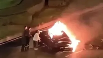 مرگ دلخراش راننده خودروی برقی شیائومی در آتش