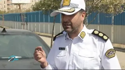 کنترل نامحسوس پلیس راهور دنا با پلاک مخدوش را غافلگیر کرد