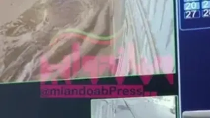 فیلم لحظه ترکیدن خط لوله سوخت در شمس تبریزی / گازوئیل خیابان‌ها را فرا گرفت