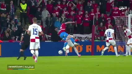خلاصه بازی کرواسی چک را ببینید