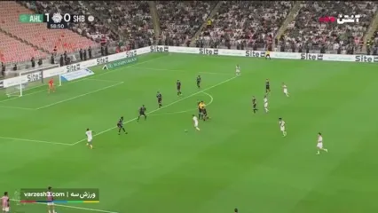 خلاصه بازی الاهلی عربستان 1 - الشباب 1