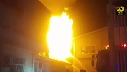 آتش‌سوزی مهیب در واحدهای تجاری بابل؛ اعزام ۳۵ آتش‌نشان برای مهار شعله‌ها