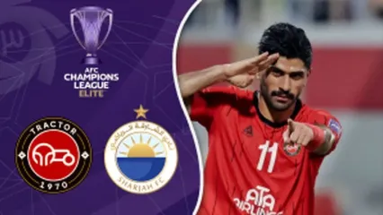 خلاصه بازی شارجه - تراکتور