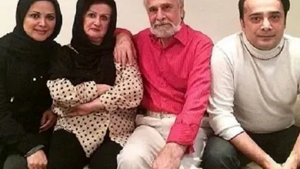 پدر مادر سپند و کمند امیرسلیمانی برای اولین بار مقابل دوربین