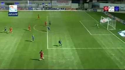 ویدیو: گل چهارم تراکتور به گل گهر توسط حسین‌زاده