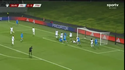 ویدیو: گل اول ایسلند به فرانسه توسط ویکتور پالسون