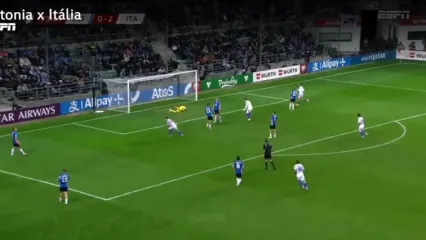 ویدیو: گل سوم ایتالیا به استونی توسط اسپوسیتو