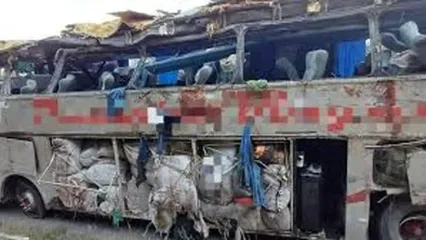 اولین تصاویر از تصادف وحشتناک در برزیل با حداقل ۱۵ کشته