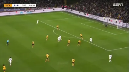 ویدیو: گل اول چلسی به ولورهمپتون توسط سانتوس