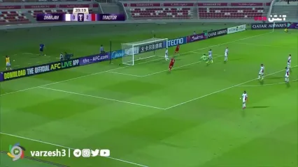 ویدیو: گل سوم تراکتور به شارجه توسط هاشم‌نژاد