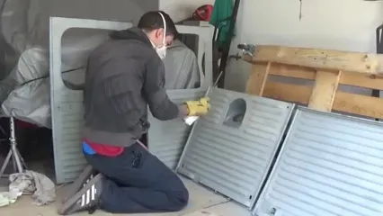 مراحل جالب بازسازی کامل یک ژیان رها شده مدل 1963