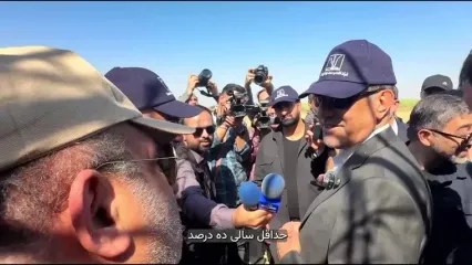 بازدید معاون اجرایی رئیس‌ جمهور از شرکت توسعه نیشکر و افتتاح نیروگاه جدید در خوزستان