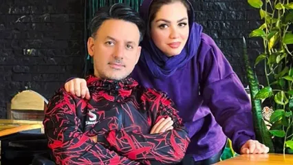 ابراز علاقه مجری زن تلویزیون به همسرش روی آنتن زنده!