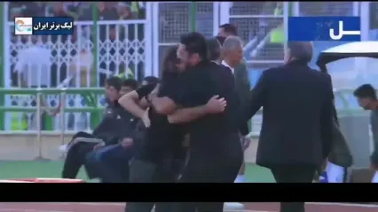 گل اول استقلال به آلومینیوم توسط یاسر آسانی