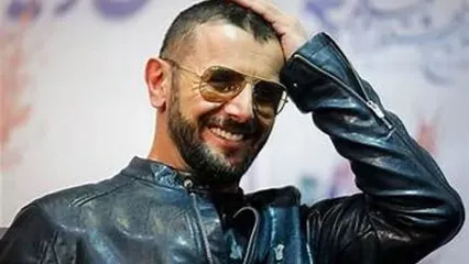 امین حیایی در اکران یک فیلم حاضر شد